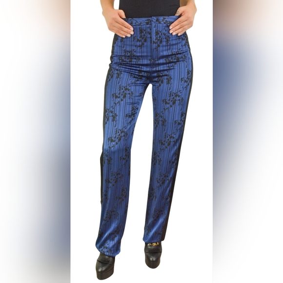Sz 36(4) NWT $1375 Lanvin side strap pants